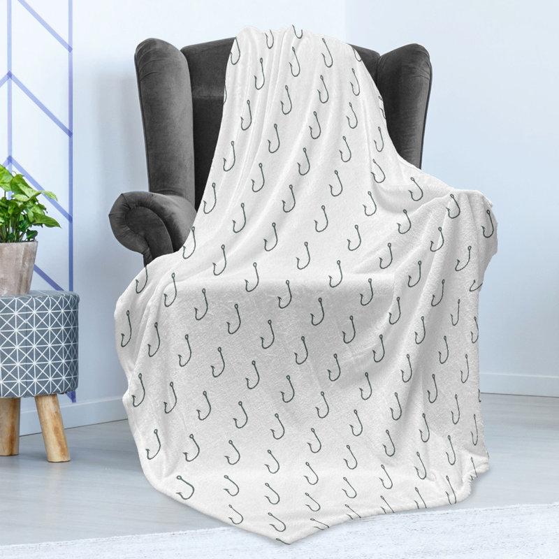 Hand Woven Throw Blanket, 50" W x 70" L