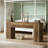Rustic Farmhouse Console Table with Distressed Finish