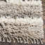 Tapis abstrait en laine / coton noué à la main Bakerhill ivoire / gris-1880356055