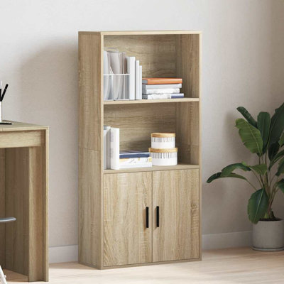 Bookcase 60X24x120 Cm Engineered Wood