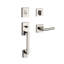 La Jolla Handleset with Single Cylinder Deadbolt and Door Lever and Rosette-1244575497-1244574725-1244819734