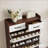 Shoe Cabinets, Modern Walnut Brown 3 Flip Doors 2 Drawers Large Storage Narrow MDF | Walnut Brown | Hallway-1980738313