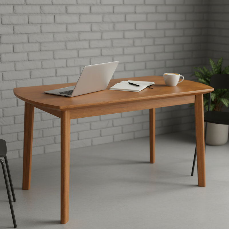 47-inch Solid Wood Kitchen Dining Table For Four