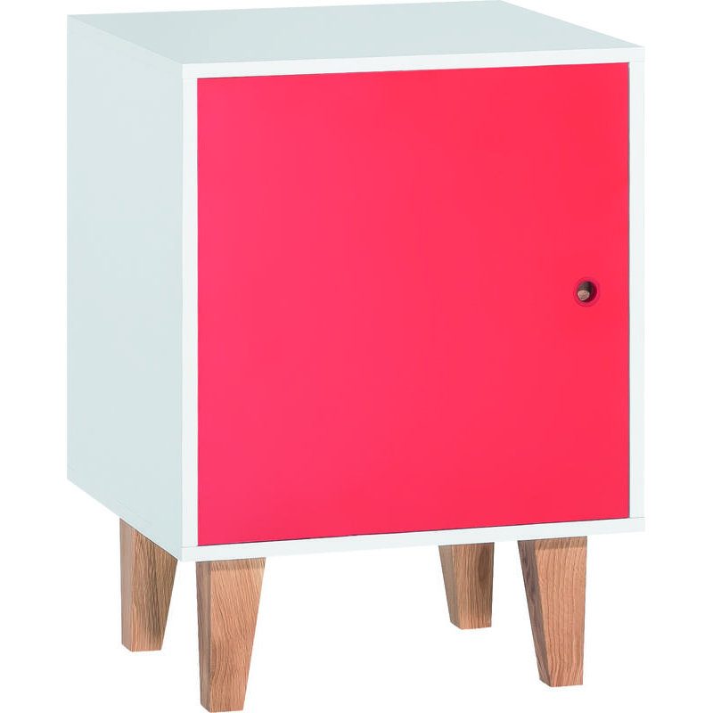 Aleana End Table, Red