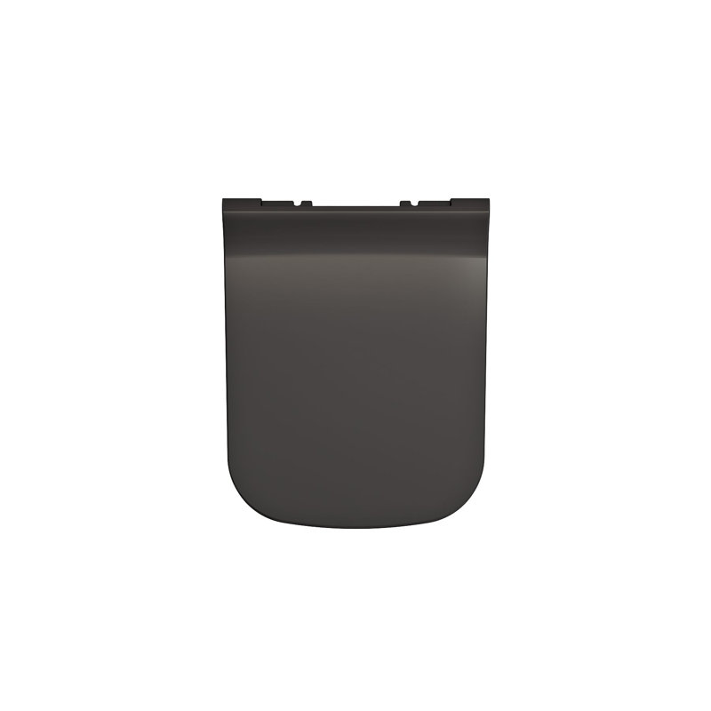 Firenze Soft-Close Toilet Seat, Matte Black