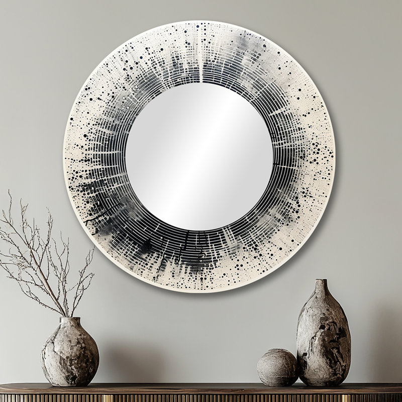Vinyle disque vinyle Serenade III - vinyle décoratif, miroir mural moderne, 29 po x 29 po