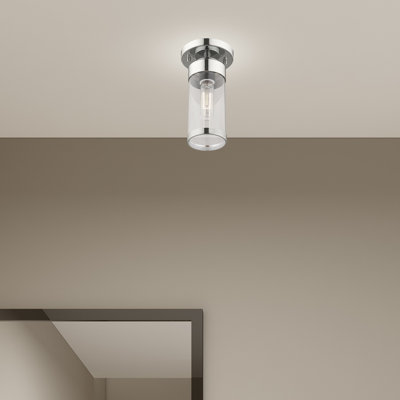 Binghamton Glass Semi Flush Mount