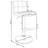 Adjustable White Bar Stools Of 2 With Back And Unrestricted Movement For Dining Solid Pattern Versatile Room Use