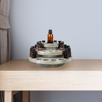 Lowney Wood Makeup Organizer