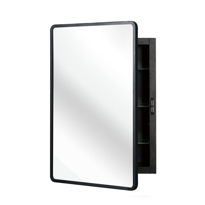 Kinzley Iron Rectangle Mirror, 30" x 20"