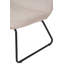 Chiara Upholstered Chenille Side Chair With Footstool