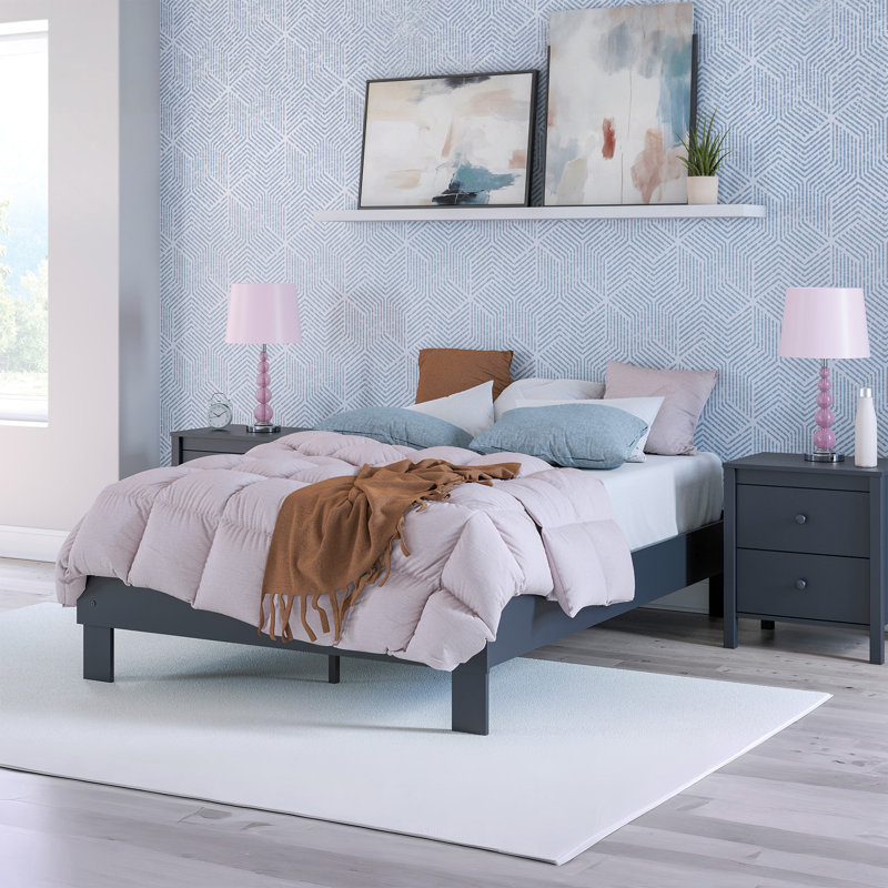 Taranique Platform Bed, Lit double