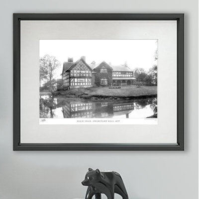 High Legh, Swineyard Hall 1897 - Single Picture Frame Print
