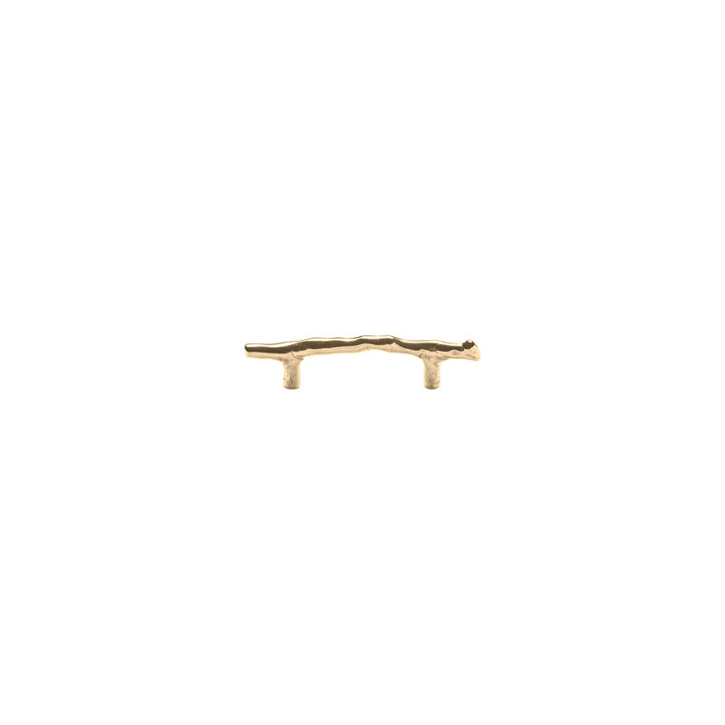 Twig Bar / Handle Pull, Silicon Bronze Brushed
