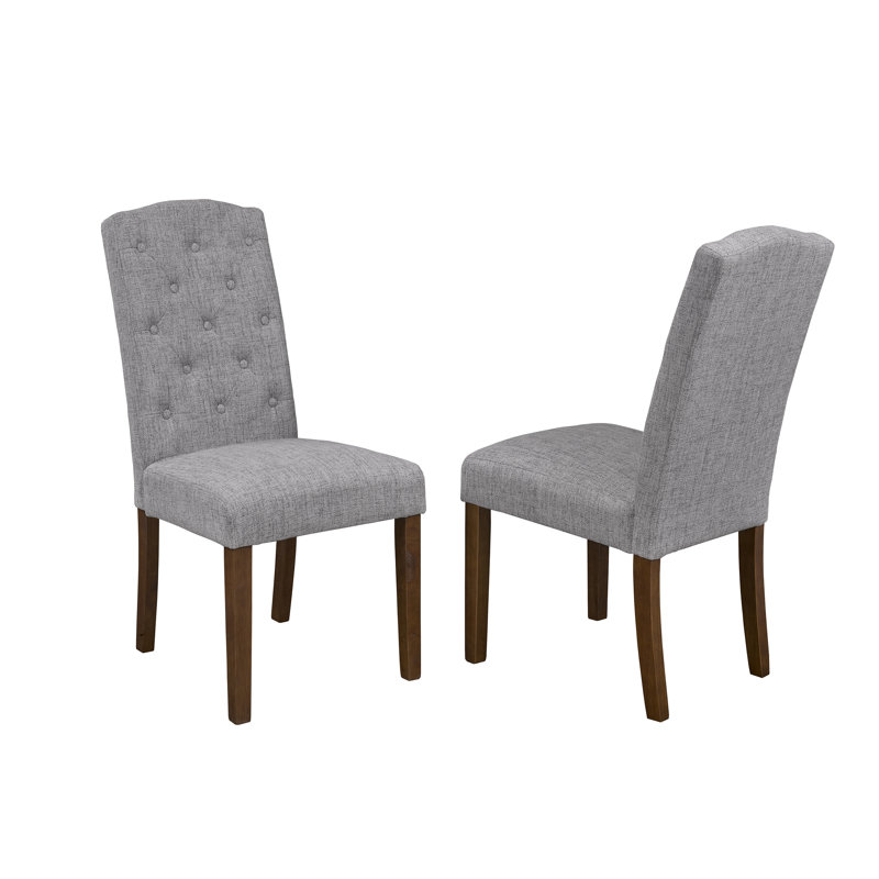 Chaise rembourrée Lisle, Gris