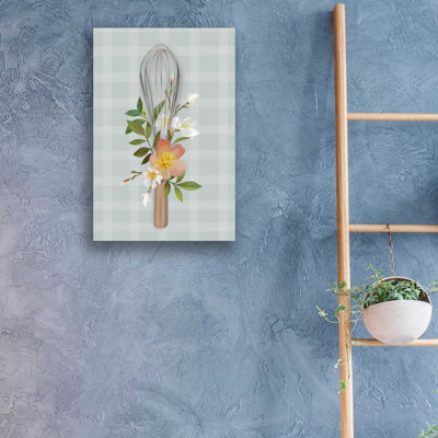 «Kitchen Made with Love Whisk» par House Fenway, art mural en verre acrylique