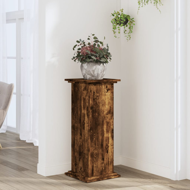 Rykin Plant Stand, Smoked oak