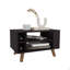 Table basse, 4 tablettes, 4 pieds