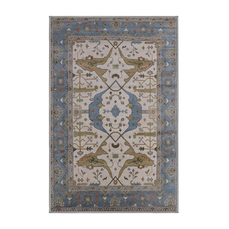 Oriental Indoor Rug, Rectangle 7' x 9'