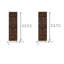 Volets traditionnels pour l'extérieur en planches avec couvre-joints-40992783-41014419