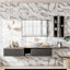 Miroir rectangulaire en métal noir 24 "x 30" Eviva-463548055-463548057