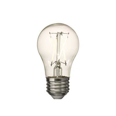 Visual Comfort & Co. LED A15 shape 5W Soft White E-26 Medium base Clear Edison Style light bulb