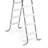 4.3' x 3' x 3' Steel Ladder