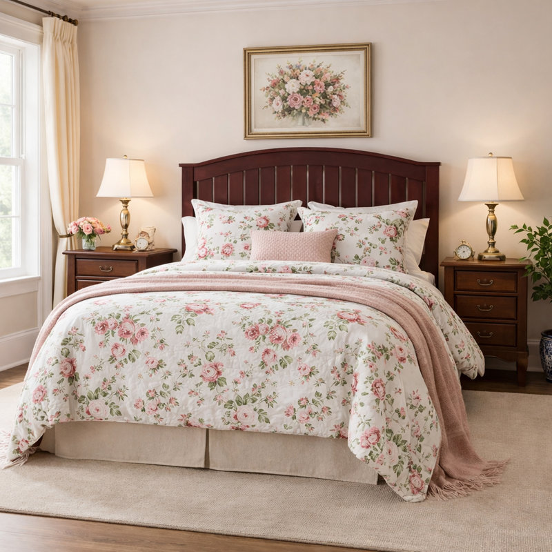 Aucoin Headboard Only, Full/Queen, Merlot