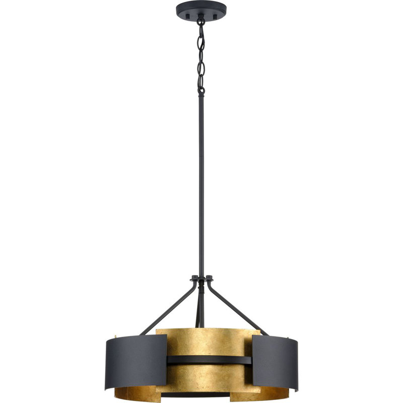 Vankirk 3 - Light Dimmable Drum Chandelier