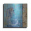 Art mural en métal Beachcrest Home ™ «Sea Horse And Sea» par Art Licensing Studio-1319835450