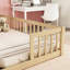 Double  Floor Bed with Fence-303145594