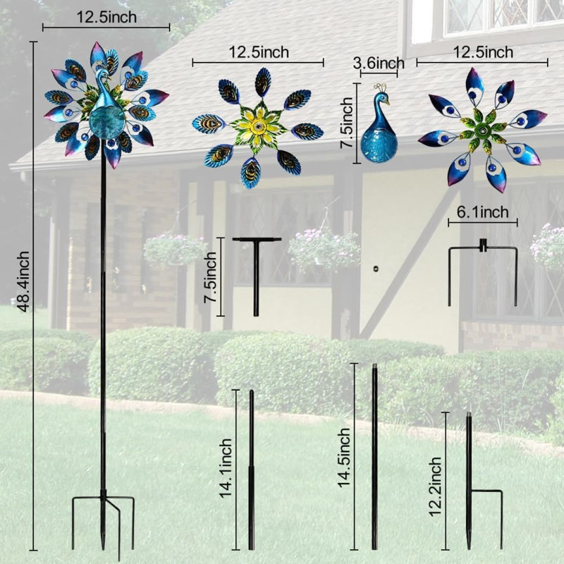 Metal Garden Stake