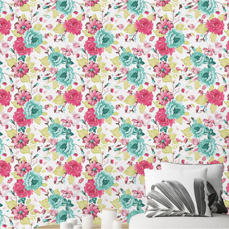 Rouleau de papier peint Planada, L 16,67 po x l 25 po