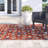 Caragan Geometric Indoor / Outdoor Rug-1023165077