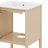 20 Inch Bathroom Vanity With Sink,Open Shelf
