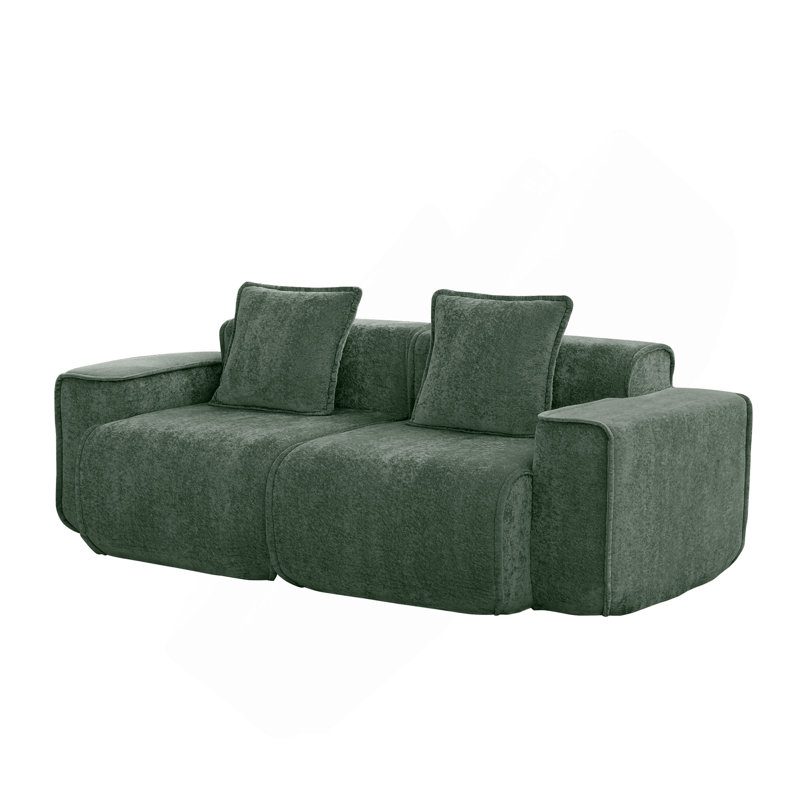 Velours pour canapé LSF & RSF, Vert