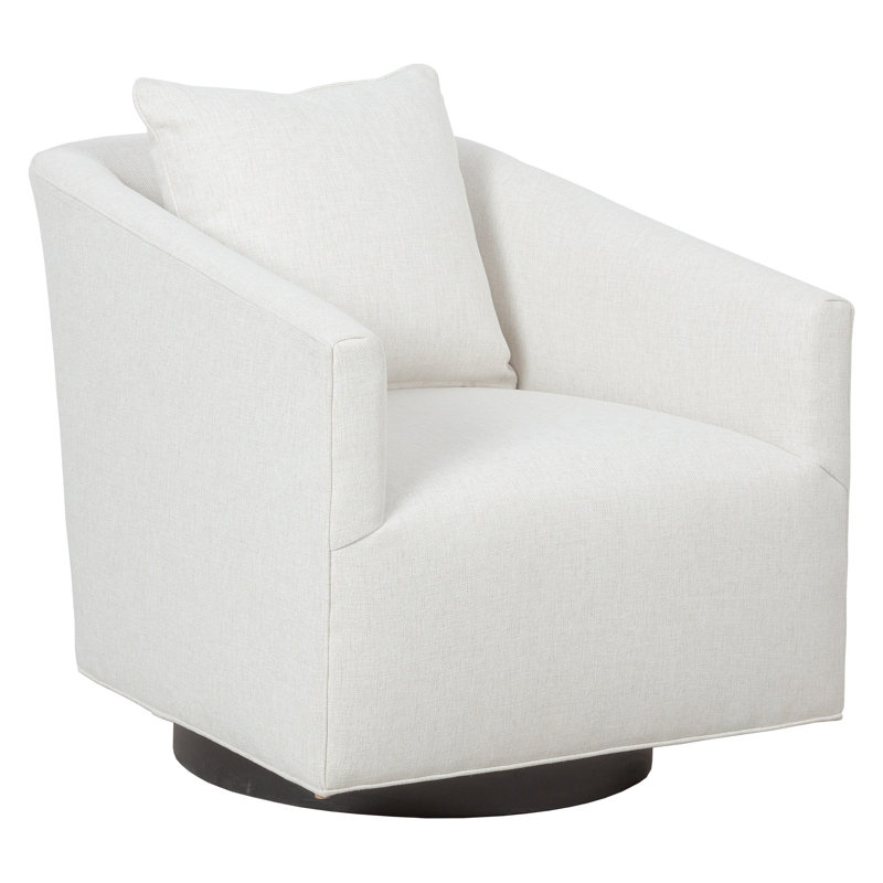 Coco Barrel Chair, Swivel, Tobacco, Linen (3156 72)