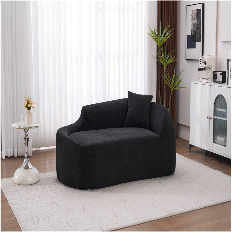 Chaise longue longue à compression Compression, Noir
