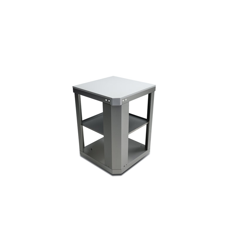 Mont Alpi Stainless Steel 90 Degree Outdoor Kitchen Module - Fits Any MAi805 and MAi400 Island Grill