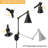 Flaherty Steel Swing Arm Sconce