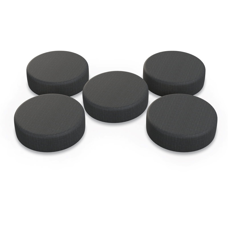 Causeuse 5 pièces Circle, Anthracite