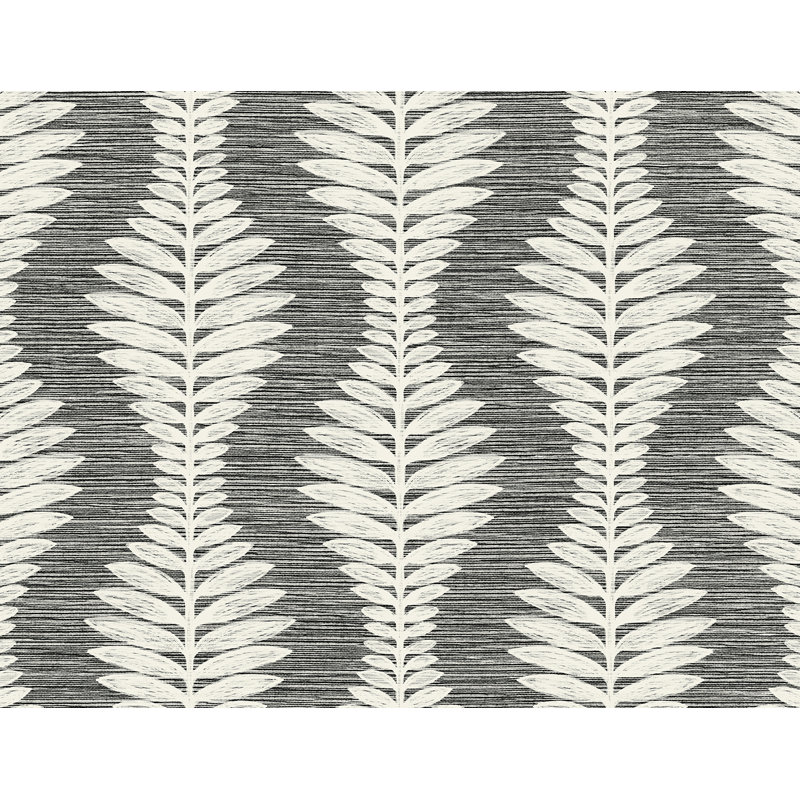 Algimanta Chevron / Zig Zag Roll, Black/White