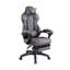 Fauteuil de direction entièrement inclinable avec repose-pieds Gaming