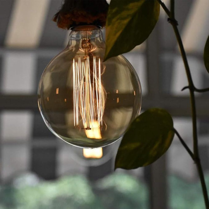 G125 Amber Globe Edison Bulb