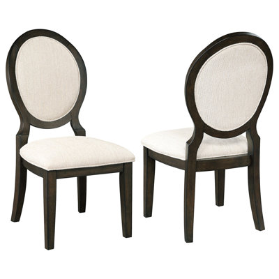 Fulton Oval Back Dining Side Chair  (2 Of Set)