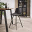 Elodie Upholstered Counter Stool with Metal Frame-41451710