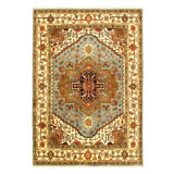 Oriental Area Rug in Blue