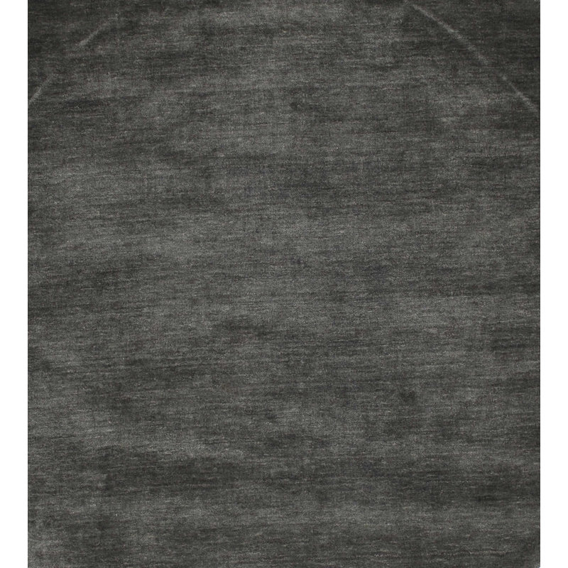 Tapis noir/gris zone contemporaine, Rectangle 5 pi x 7 pi