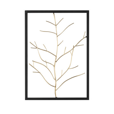 Décoration murale branche naturelle