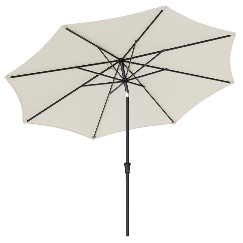 Cannie 3.4m Market Parasol, Beige